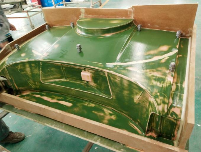 Hand Lay Up Fiberglass Mold Rtm Molding Gel Coat Paint Surface ISO9001