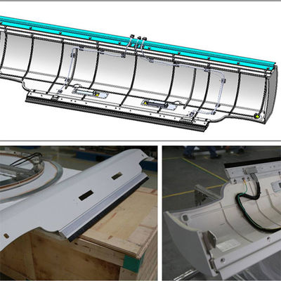 Train Side Roof  FRP Bus Body Parts Sound Insulate And Heat Insulate