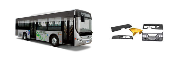 Front And Back FRP Bus Body Parts Automotive Solid Surface High Performance