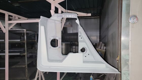FRP bus body parts FRP Bus Front Surround / Front Fascia | Custom Molded GRP Front Body Panel for Coaches