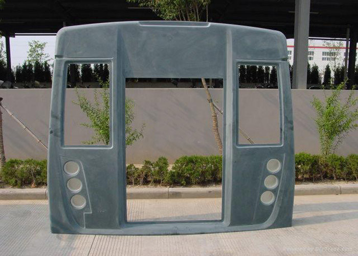 High Strength FRP Bus Body Parts FRP Bumper Support Customized Size