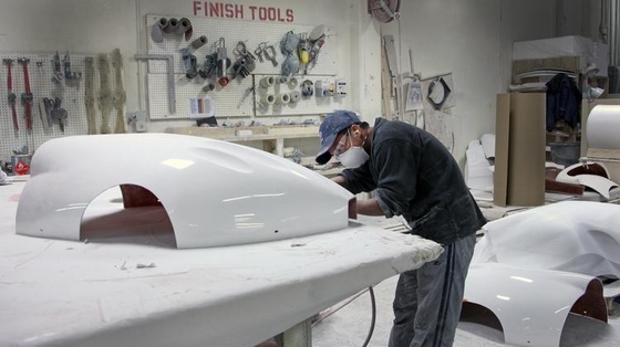 customized frp cover/fiberglass car body shell/fiberglass tubes