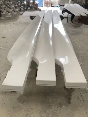 500 Kilograms FRP Wind Turbine Blades Twisted Blade Type Made of Fiber Reinforced Plastic