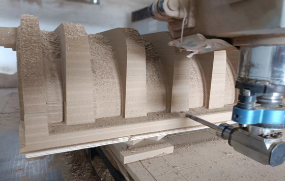 CNC Balsa Wood Mold  Pattern Mold for GFRP