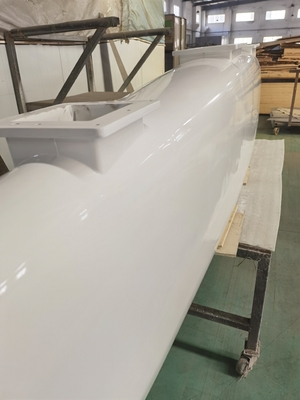 High Durability Fiberglass Boat Parts Hand Lay-up Process and Easy Installation