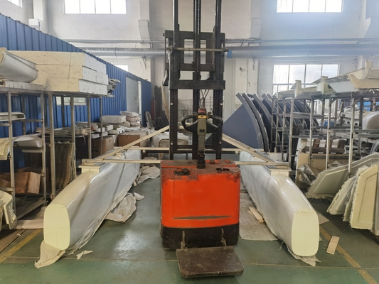 High Durability Fiberglass Boat Parts Hand Lay-up Process and Easy Installation