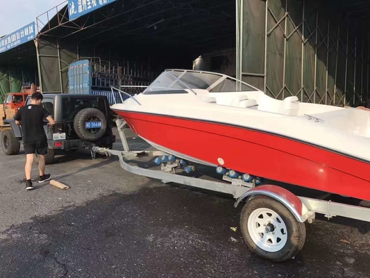 White Fiberglass Boat Parts Easy to Install and Perfect for 5 Person Capacity