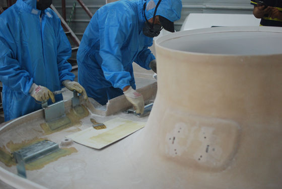 Customized Size Surface Gel Coat Paint High Strength-to-weight Ratio with SMC And RTM Technology