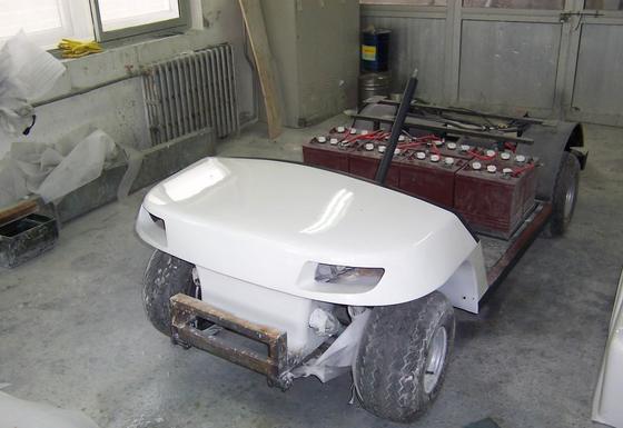 Low Maintenance FRP Truck Body with Gel Coat Surface and Cover Parts