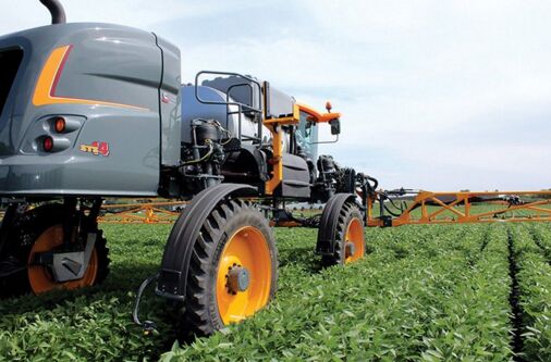 Custom fiberglass loader engine hood Fiberglass agricultural vehicle components