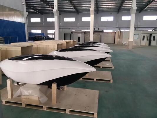 Anti-corrosion fiberglass cover or shell for marine equipment