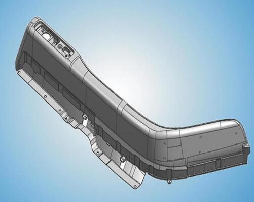 Custom SMC FRP Car Body Kits Fender Air Deflector Lightweight Automotive Exterior