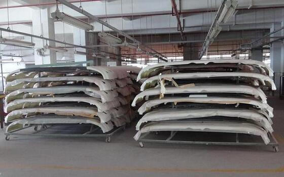 High Durability SMC Fiberglass Bus Bumper Battery Enclosure FRP Coach Exterior