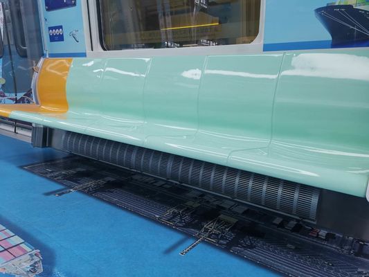 Gel Coat Bespoken FRP Bench Seat For Metro High Performance Surface