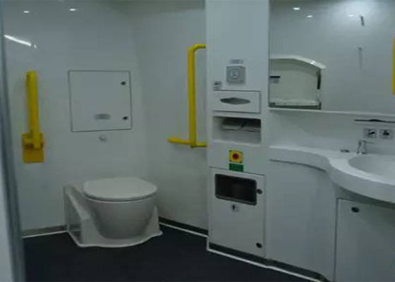 White FRP Material Bathroom High Specific Stiffness ISO9001 Certification