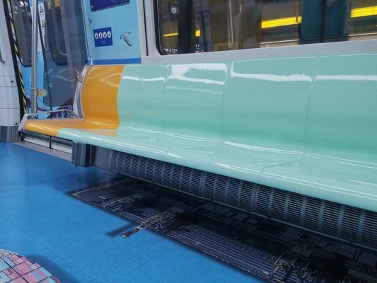 Railway Field FRP Bus Body Parts Electromagnetic Sound And Heat Insulation