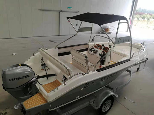 Fiberglass fishing boat/Tracffic boat/16 feet FRP open boat/FRP boat