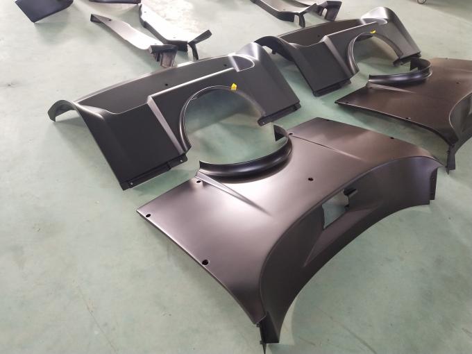 Light Weight Custom Fiberglass Car Parts Standard Size